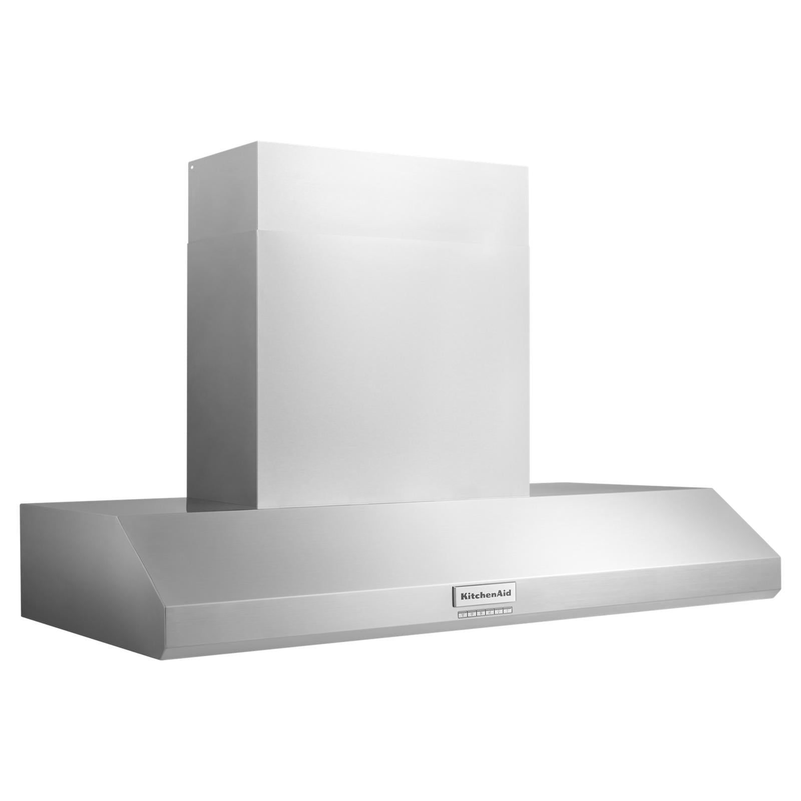 KitchenAid Stainless Steel 48" Commercial-Style 585-1170 CFM Wall-Mount Canopy Range Hood without motor - KVWC958KSS