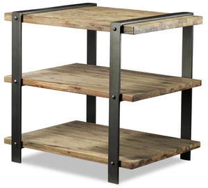 Hamlin Table de bout – acacia altéré