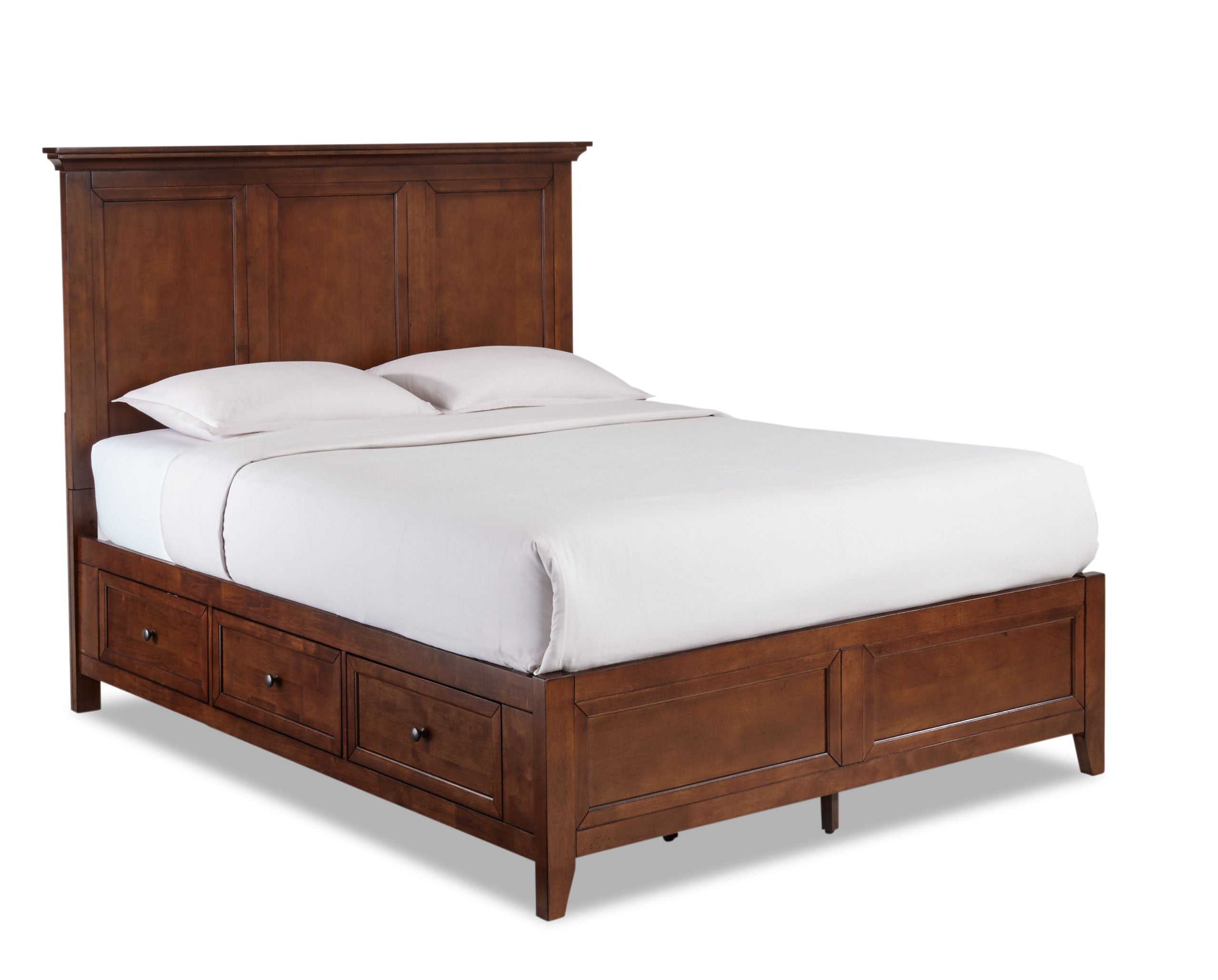 San Mateo 6-Piece King Storage Bedroom Package - Tuscan