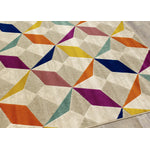 Brille 5'3" X 7'7" Diamond Checkerboard Rug - Multicolour Area Rug