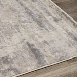 Adele 7'10" X 10'6" Faded Storm Rug - Cream Grey Area Rug