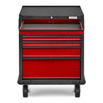 Gladiator Red Tread Premier Pre-Assembled 7 Drawer Modular Tool Storage Cabinet - GAGD277DKR