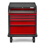 Gladiator Red Tread Premier Pre-Assembled 7 Drawer Modular Tool Storage Cabinet - GAGD277DKR