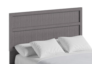 Aspen Grey Tête de lit double – gris