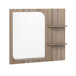 Bellmar 36" Vanity Mirror with Shelves - Driftwood