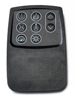 Hamilton 70" Fireplace TV Stand - Brown