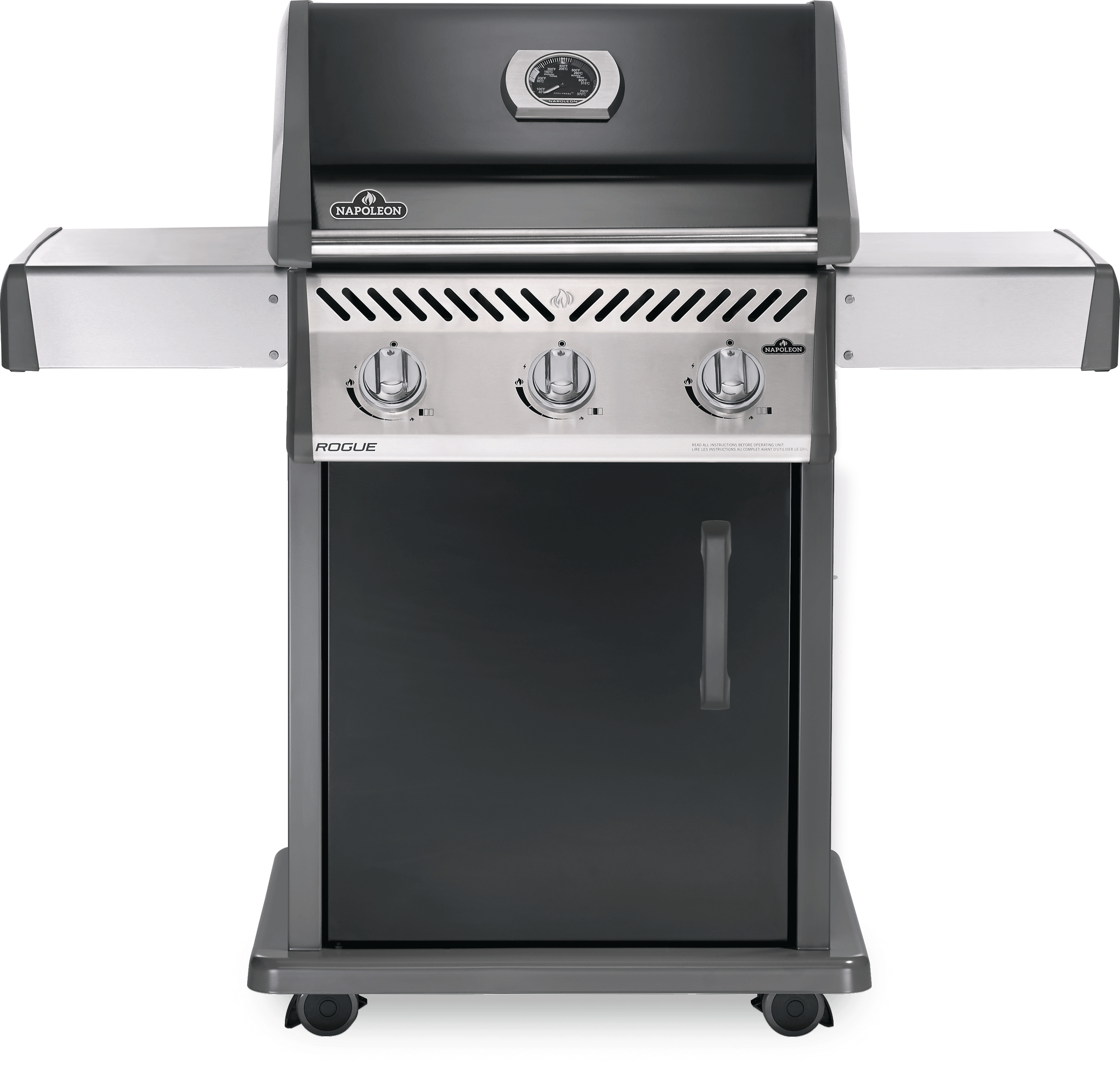 Napoleon Rogue 425 Black Propane Gas Grill Barbecue - R425PK