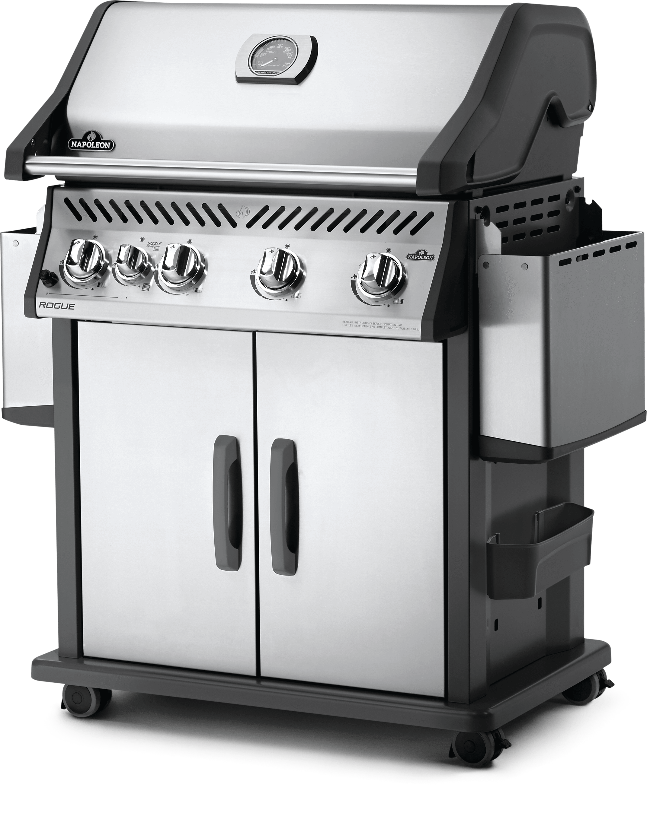 Napoleon Rogue 525 SIB Stainless Steel Propane Gas Grill Barbecue - R525SIBPSS