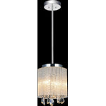 Benson 2 Light Pendant Light - Chrome