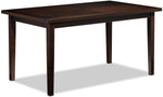 Lauren Dining Table - Dark Brown