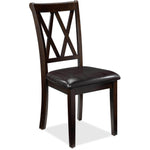 Lauren Side Chair - Dark Brown, Brown