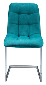Tina 5-Piece Dining Set - Aqua
