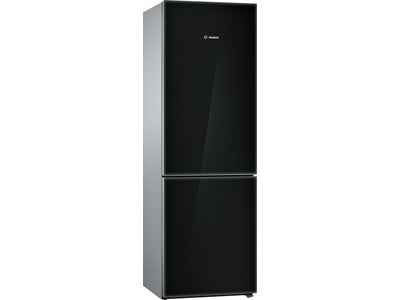 Bosch Série 800 Réfrigérateur 10,0 pi³ congélateur en bas profondeur comptoir 24 po verre noir B10CB81NVB