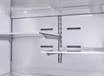 Bosch 800 Series 36" 20.5 Cu. Ft. Stainless Steel Counter-Depth 4-Door French Door Refrigerator with Rececssed Handle - B36CL80ENS