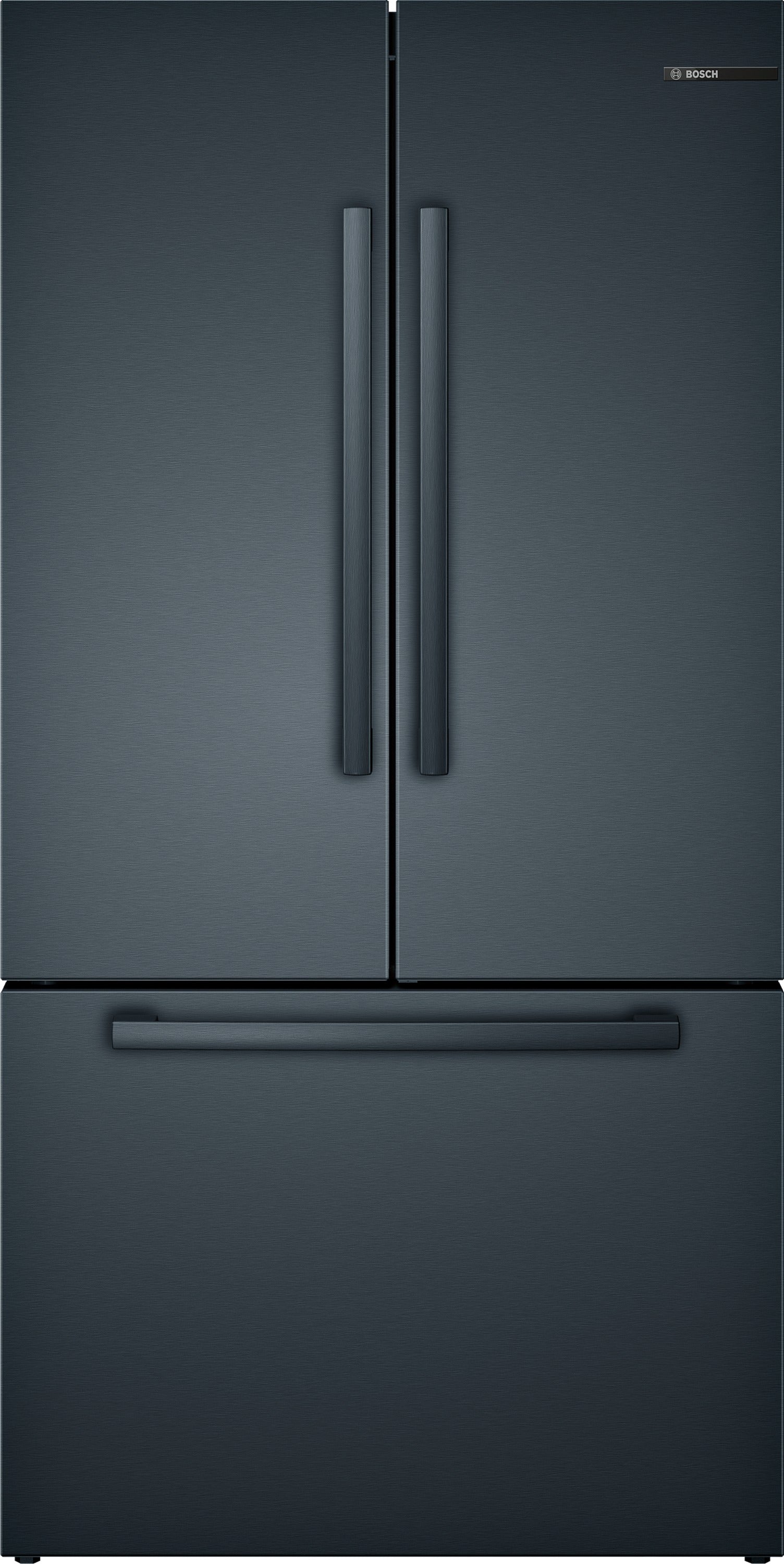 Bosch 800 Series 36"  20.8 Cu. Ft. Black Stainless Steel Counter-Depth French Door Refrigerator - B36CT80SNB