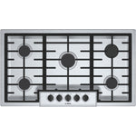 Bosch Stainless Steel 500 Series 36-Inch Gas Cooktop - NGM5656UC