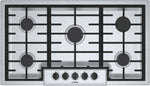 Bosch Stainless Steel 500 Series 36-Inch Gas Cooktop - NGM5656UC