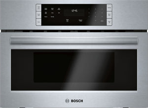 Bosch Série 500 Four à micro-ondes 1,6 pi³ encastrable 27 po acier inoxydable HMB57152UC