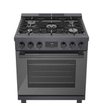Bosch 30" Industrial Style Gas Range Black Stainless Steel - HGS8045UC
