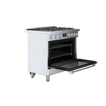 Bosch 36" Industrial Style Gas Range Stainless Steel - HGS8655UC