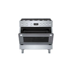 Bosch 36" Industrial Style Gas Range Stainless Steel - HGS8655UC