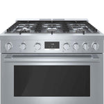 Bosch 36" Industrial Style Gas Range Stainless Steel - HGS8655UC