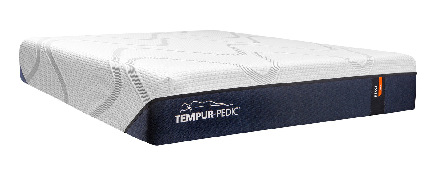 Tempur-Pedic React Firm Twin XL Mattress and Boxspring Set