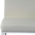 Lamar Counter Height Stool - White