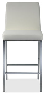 Lamar Counter Height Stool - White