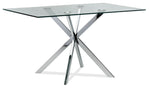Darron Dining Table - Chrome