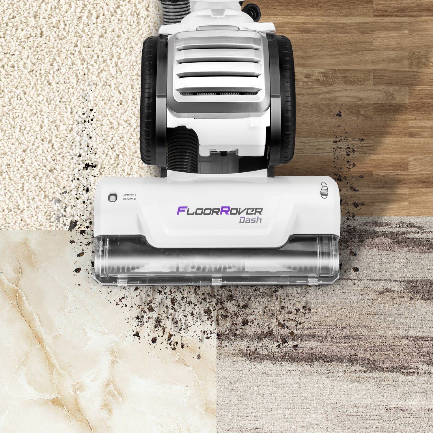 Eureka FloorRover Dash Upright Vacuum with No Loss of Suction - NEU526C