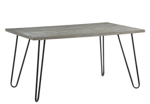 Alaia Table de salle à manger – gris pâle