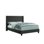 Audrey 3-Piece Queen Bed - Dark Grey
