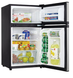 Danby Stainless Look Designer Compact Refrigerator (3.1 Cu.Ft) - DCR031B1BSLDD
