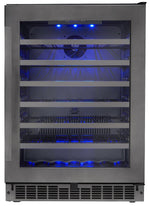 Danby Black Stainless Steel Wine Cooler (5.6 Cu. Ft.) - SSWC056D1B-S