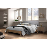 Cassidy 3-Piece Full Bed - Grey