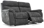 Morrow II Reclining Loveseat - Grey