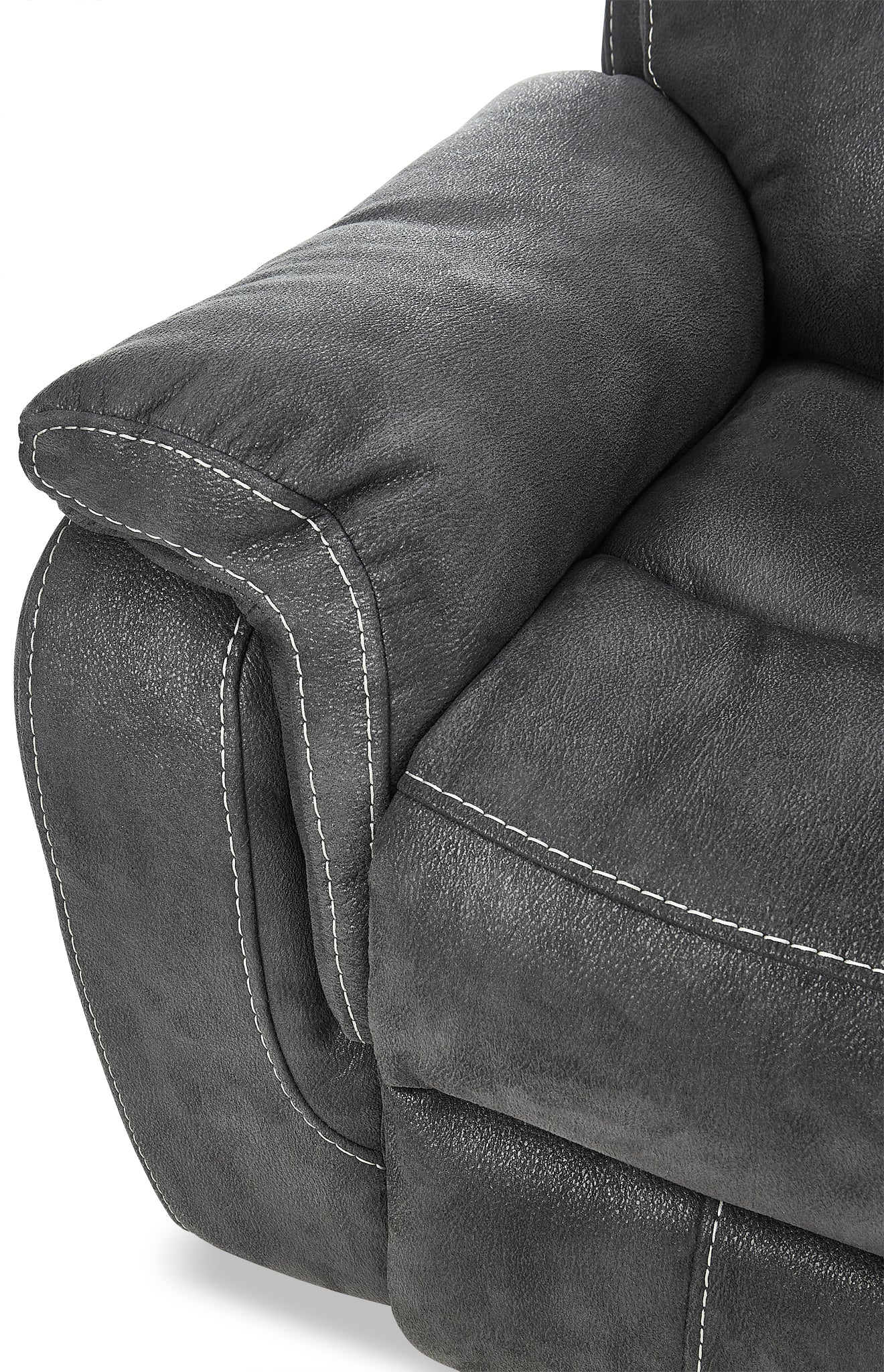 Morrow II Reclining Sofa and Loveseat Set - Grey