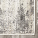 Adele 7'10" X 10'6" Faded Storm Rug - Cream Grey Area Rug