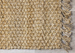 Jute Braided Area Rug - 8' X 11' - Beige