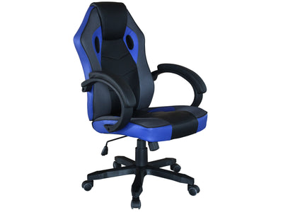 Carter Chaise de bureau – bleu et noir