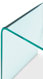 Flow II 23.75" End Table - Glass
