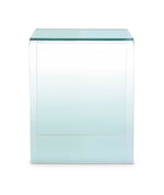 Flow II 23.75" End Table - Glass