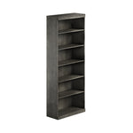 Dessy Junior 76" Bookcase - Charcoal