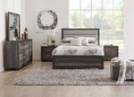 Sophie 6-Piece Queen Bedroom Package - Weathered Grey