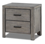 Copeland 6-Piece King Storage Bedroom Package - Wire-Brushed Grey