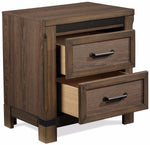 Rossco Night Table - Rustic Oak