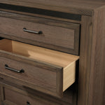 Rossco 5-Drawer Chest - Rustic Oak