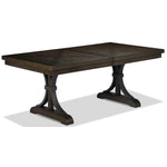 Flanigan Extendable Dining Table - Distressed Espresso