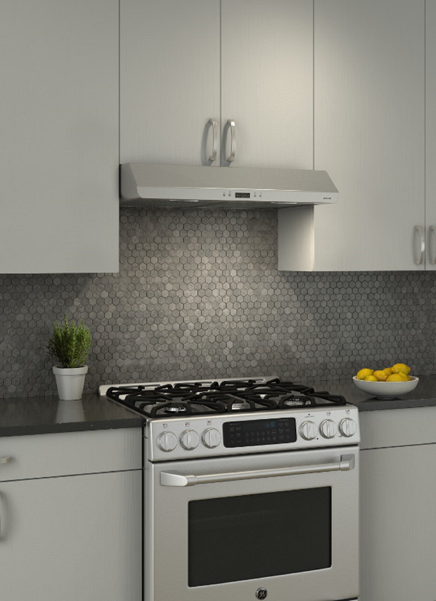 Broan Stainless Steel 30" 450 Max CFM Under-the-Cabinet Range Hood - BKDJ130SS